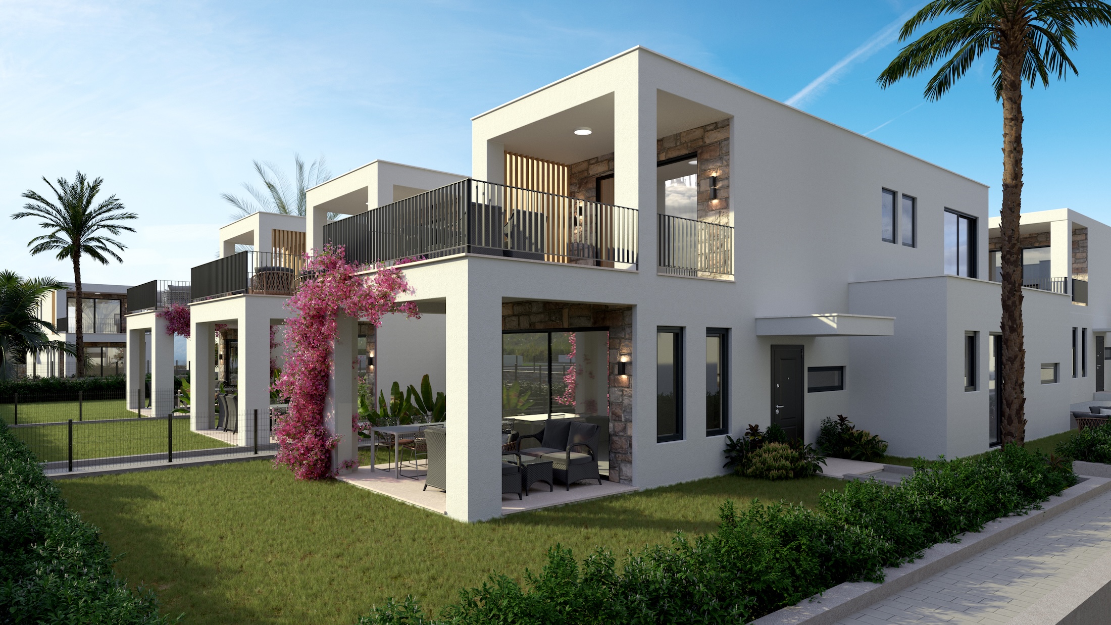 Turgutreis'de Sıfır Villa ve Bahçe Katı
