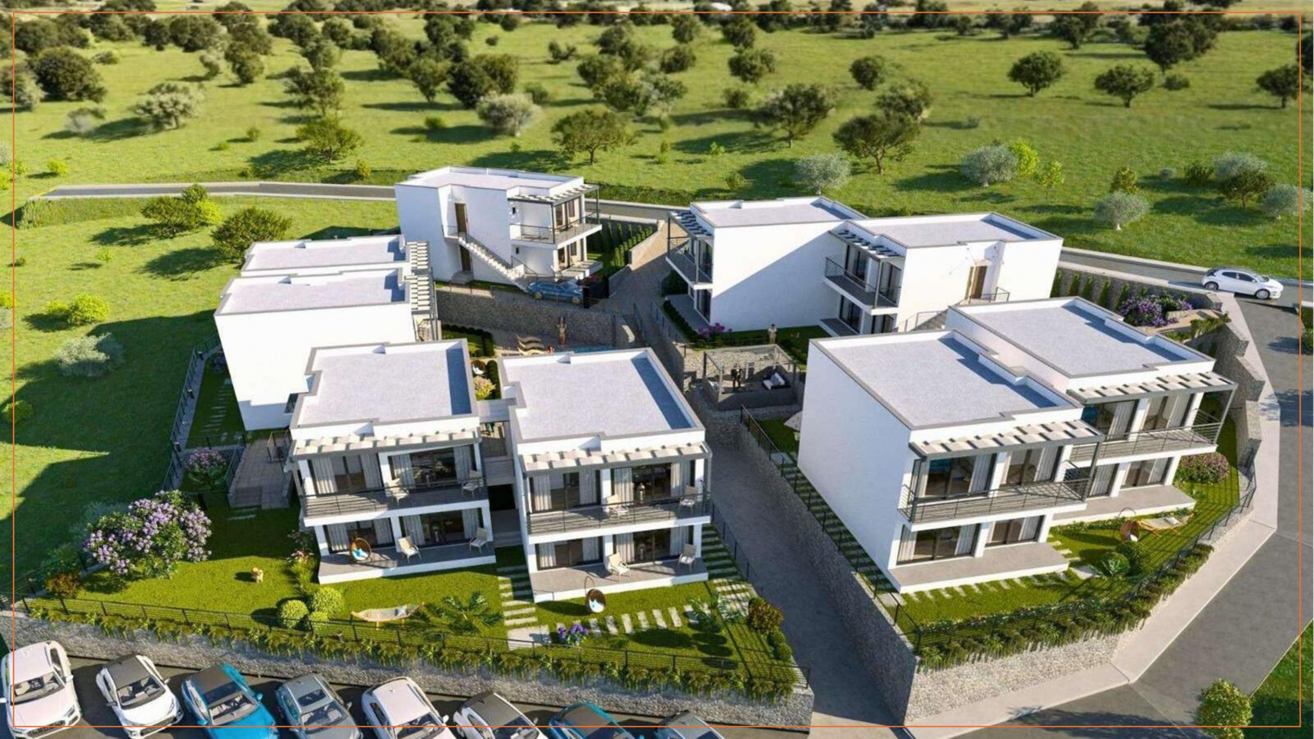 Ortakent’e 4 Km | Gürece’de Yeni 2+1 & 3+1 - Image 4